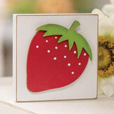 Strawberry Square Block - The Fox Decor